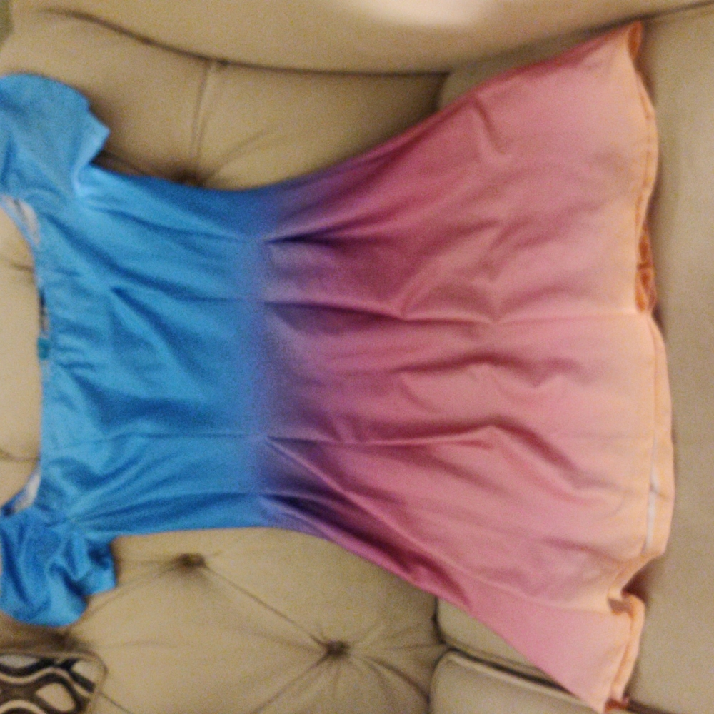 Ombre Colors Dress, Chic Me, Size XL, Brand New without Tag